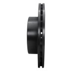Dynamic Friction 633-72004R Disc Brake Rotor - Front Right - view 3
