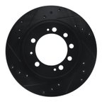 Dynamic Friction 633-72005L Disc Brake Rotor - Rear Left - view 1