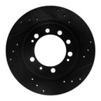 Dynamic Friction 633-72005R Disc Brake Rotor - Rear Right - view 1
