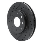 Dynamic Friction 633-72018L Disc Brake Rotor - Front Left - view 2