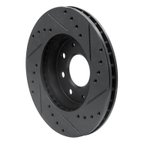 Dynamic Friction 633-72018L Disc Brake Rotor - Front Left - view 4