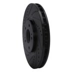 Dynamic Friction 633-72035L Disc Brake Rotor - Front Left - view 2