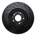 Dynamic Friction 633-72035L Disc Brake Rotor - Front Left - view 5