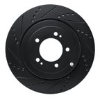 Dynamite Friction 633-72042L Disc Brake Rotor - Rear Left - view 1