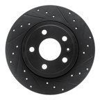 Dynamite Friction 633-73037R Disc Brake Rotor - Rear Right - view 1