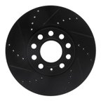 Dynamite Friction 633-73041L Disc Brake Rotor - Front Left - view 1