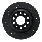 Dynamite Friction 633-73042L Disc Brake Rotor - Rear Left - view 1