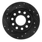 Dynamite Friction 633-73045L Disc Brake Rotor - Rear Left - view 1