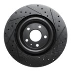 Dynamic Friction 633-73079L Disc Brake Rotor - Rear Left - view 5