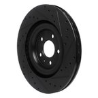Dynamic Friction 633-73079L Disc Brake Rotor - Rear Left - view 4