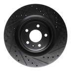 Dynamic Friction 633-73079R Disc Brake Rotor - Rear Right - view 1