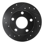 Dynamite Friction 633-74011L Disc Brake Rotor - Rear Left - view 1