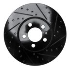Dynamite Friction 633-74020R Disc Brake Rotor - Front Right - view 1