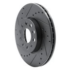 Dynamite Friction 633-74028L Disc Brake Rotor - Front Left - view 2