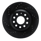 Dynamite Friction 633-74030L Disc Brake Rotor - Rear Left - view 1