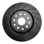 Dynamite Friction 633-75017L Disc Brake Rotor - Front Left - view 1