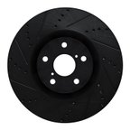 Dynamite Friction 633-75027D Disc Brake Rotor - Front Left - view 1