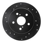 Dynamite Friction 633-75041L Disc Brake Rotor - Rear Left - view 1