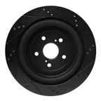 Dynamite Friction 633-75042L Disc Brake Rotor - Rear Left - view 5
