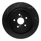 Dynamite Friction 633-75042L Disc Brake Rotor - Rear Left - view 1