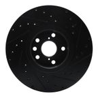 Dynamite Friction 633-75052D Disc Brake Rotor - Front Left - view 3