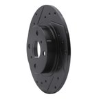 Dynamite Friction 633-76037L Disc Brake Rotor - Rear Left - view 2