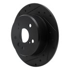Dynamic Friction 633-76053L Disc Brake Rotor - Rear Left - view 2