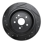 Dynamite Friction 633-76086R Disc Brake Rotor - Rear Right - view 5