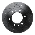 Dynamite Friction 633-76095R Disc Brake Rotor - Front Right - view 1