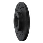 Dynamic Friction 633-76103L Disc Brake Rotor - Front Left - view 2