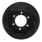 Dynamite Friction 633-76118L Disc Brake Rotor - Front Left - view 1