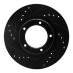 Dynamite Friction 633-76120L Disc Brake Rotor - Front Left - view 1