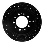 Dynamite Friction 633-76137L Disc Brake Rotor - Rear Left - view 5