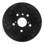 Dynamite Friction 633-76152L Disc Brake Rotor - Rear Left - view 1