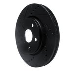 Dynamite Friction 633-76153L Disc Brake Rotor - Front Left - view 2