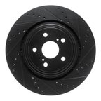 Dynamite Friction 633-76158R Disc Brake Rotor - Front Right - view 1