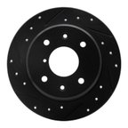 Dynamite Friction 633-80014L Disc Brake Rotor - Rear Left - view 1
