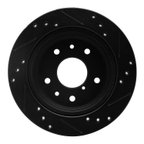 Dynamic Friction 633-80015L Disc Brake Rotor - Rear Left - view 5