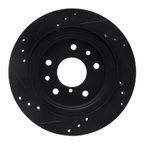 Dynamic Friction 633-80015R Disc Brake Rotor - Rear Right - view 5