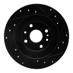 Dynamic Friction 633-80037L Disc Brake Rotor - Rear Left - view 5