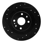 Dynamic Friction 633-80037L Disc Brake Rotor - Rear Left - view 1