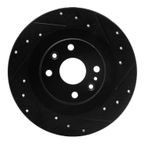 Dynamic Friction 633-80037R Disc Brake Rotor - Rear Right - view 1