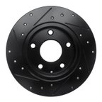 Dynamite Friction 633-80049R Disc Brake Rotor - Rear Right - view 5