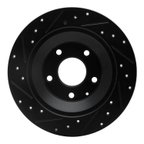 Dynamite Friction 633-80070R Disc Brake Rotor - Rear Right - view 5