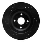 Dynamite Friction 633-80072R Disc Brake Rotor - Rear Right - view 5