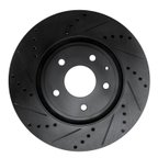 Dynamite Friction 633-80078L Disc Brake Rotor - Front Left - view 1
