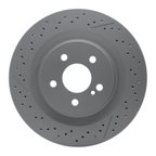 Dynamite Friction 634-63068 Disc Brake Rotor - Rear - view 1