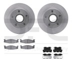 Dynamic Friction 6412-54314 Disc Brake Kit - Front - view 1