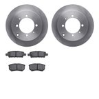 Dynamite Friction 6502-72129 Disc Brake Kit - Rear - view 1