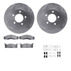 Dynamic Friction 6512-55117 Disc Brake Kit - Front - view 1